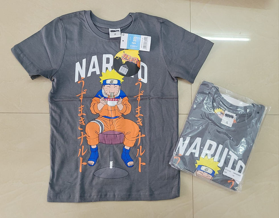 Thumbnail: Cotton Tees- Naruto