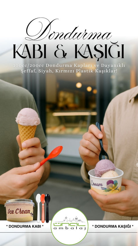 100cc / 200cc Dondurma Kapları