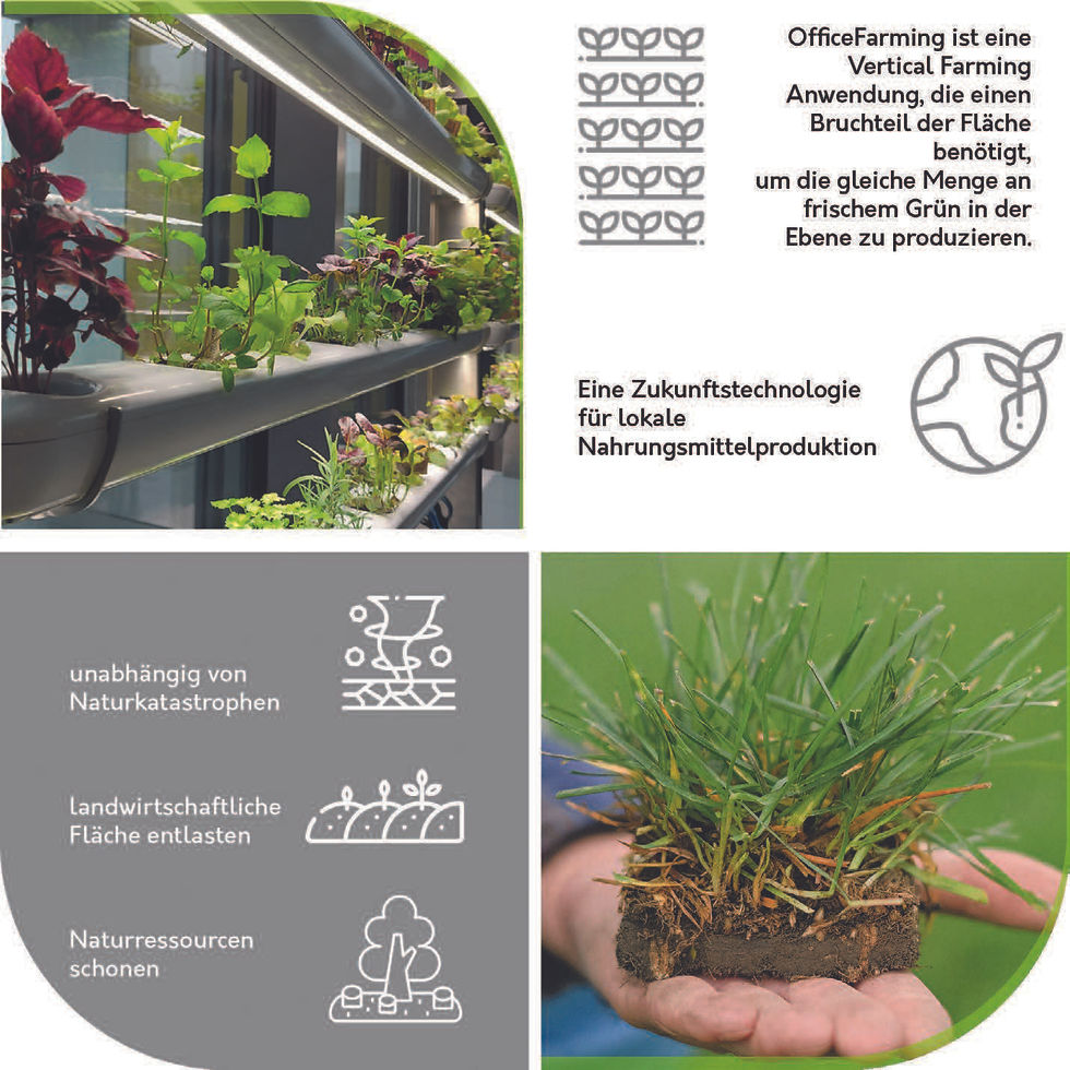 OfficeFarming für mehr Nachhaltigkeit