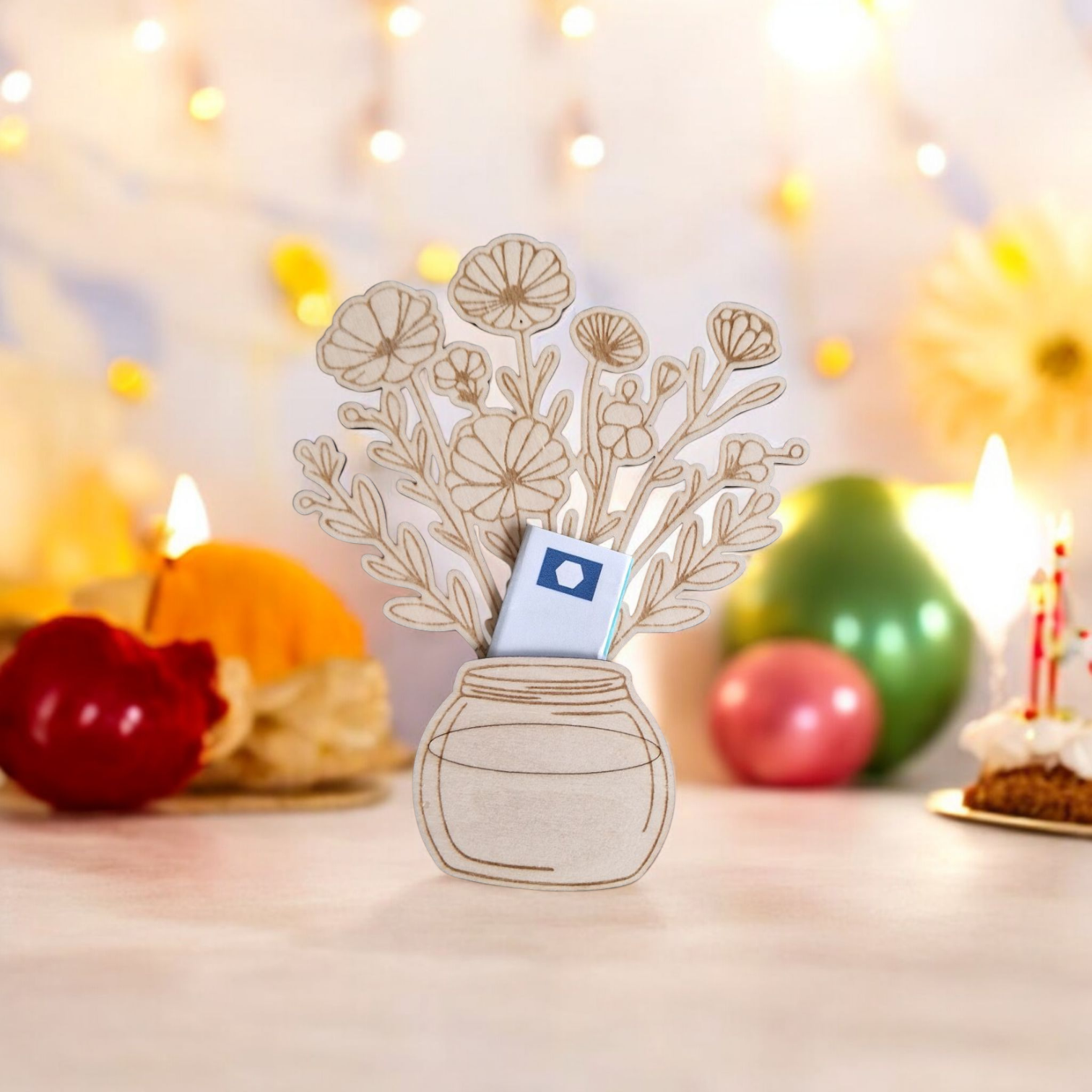 Geldgeschenk "Blumenvase"