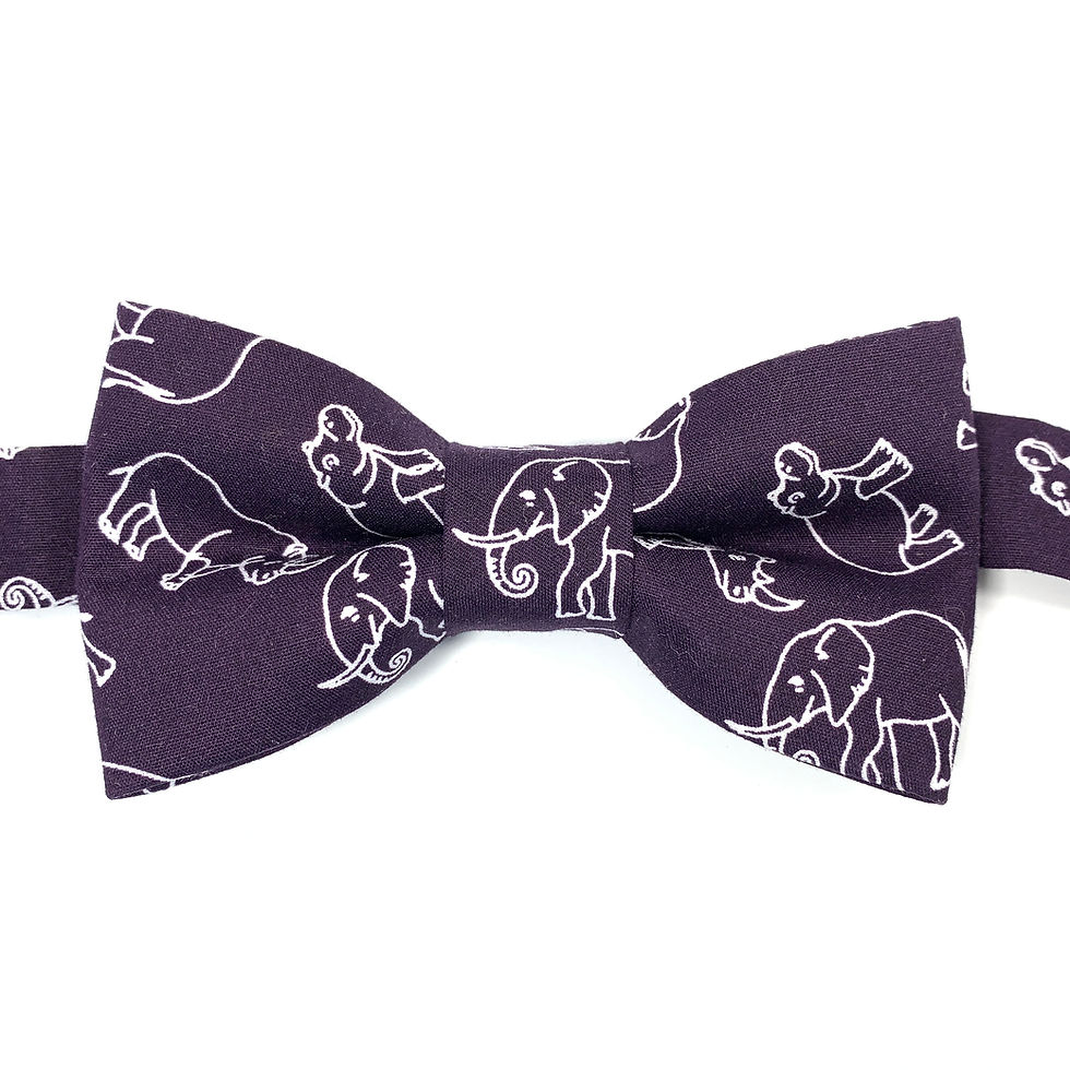 noeud papillon Le Zambien marine