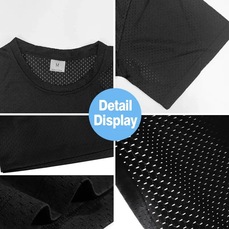 Miniatura: Camiseta Oversize de Malla Transpirable - Élite Gym Warrior