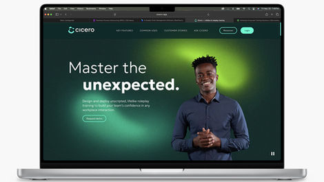 Award winning full website (Cicero)