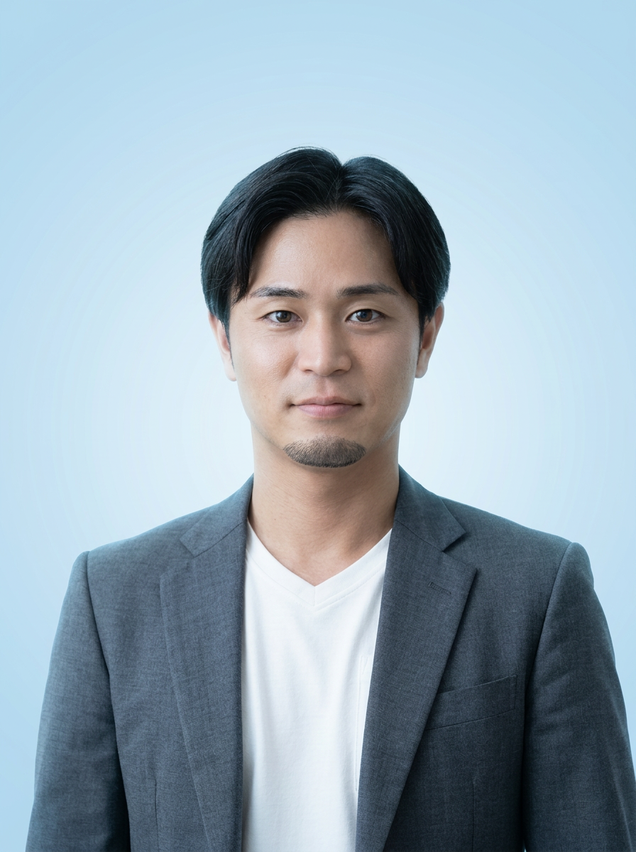 冷凍物流のプロフェッショナルな人物写真