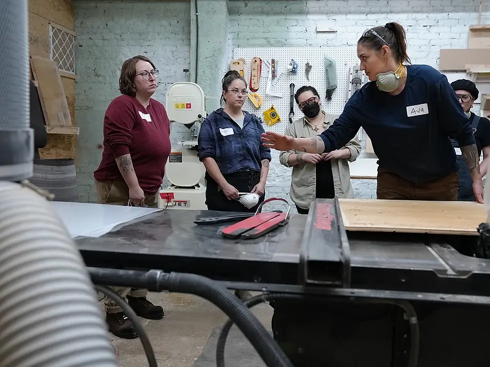 Building more than birdhouses: Carpentry apprenticeship with confidence