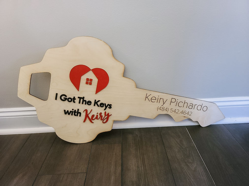 Thumbnail: Custom Oversized Wooden Key