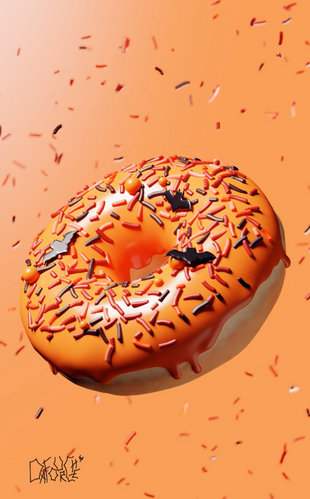 October Donuts 3D