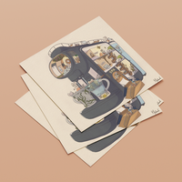 Dafourche - Coffee Spa (print)
