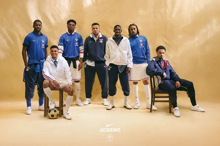 Nike × Jacquemus France campaign photography