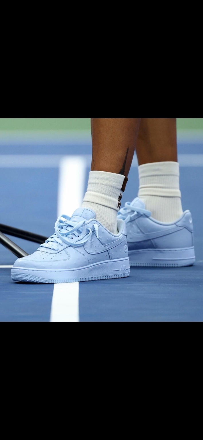 Blue Nike Cactus Court Air Force 1 sneaker