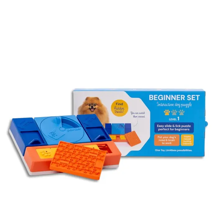 Pawzler beginner set - level 1 hondenpuzzel voor mentale stimulatie