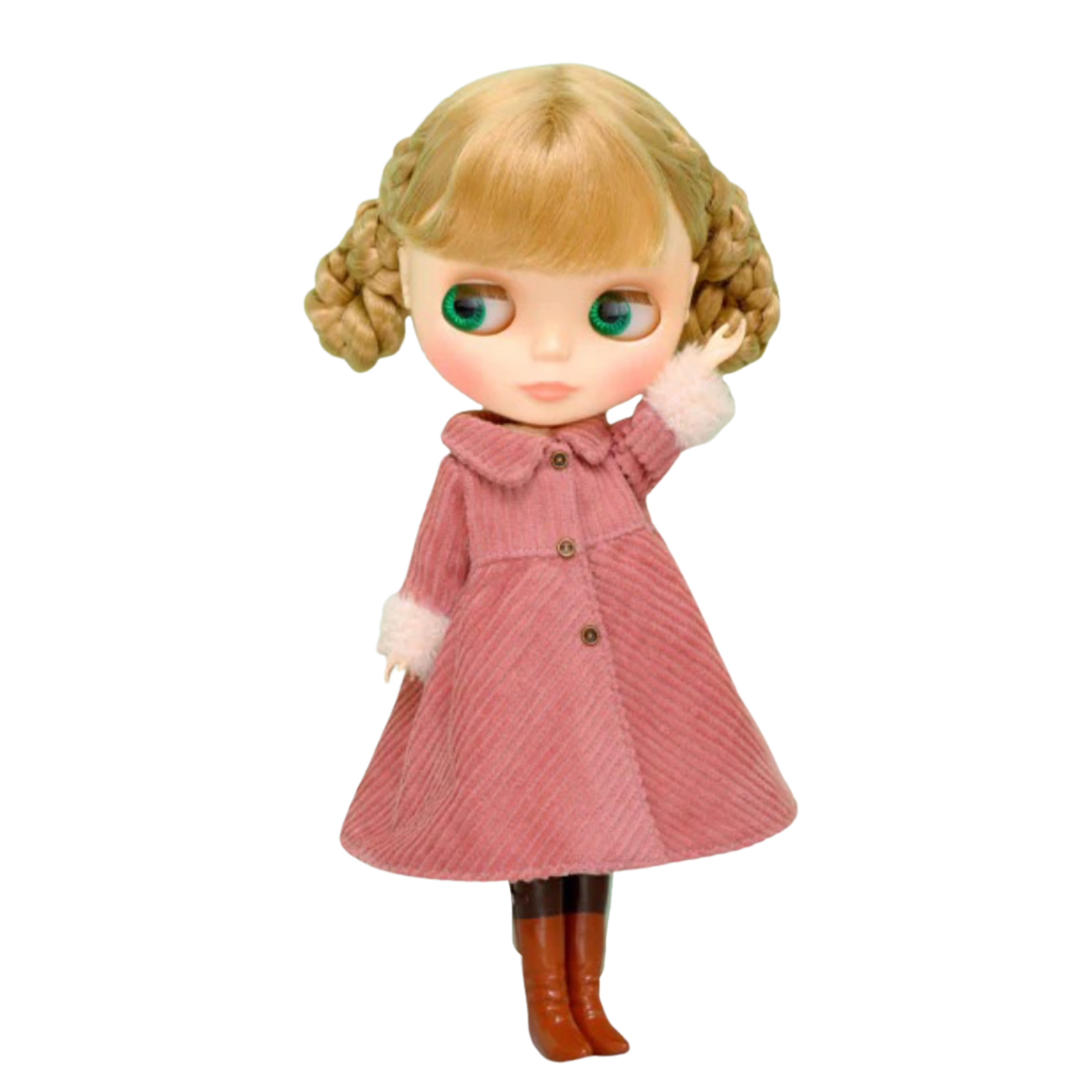 Casaco Rosa para Neo Blythe - Dear Darling