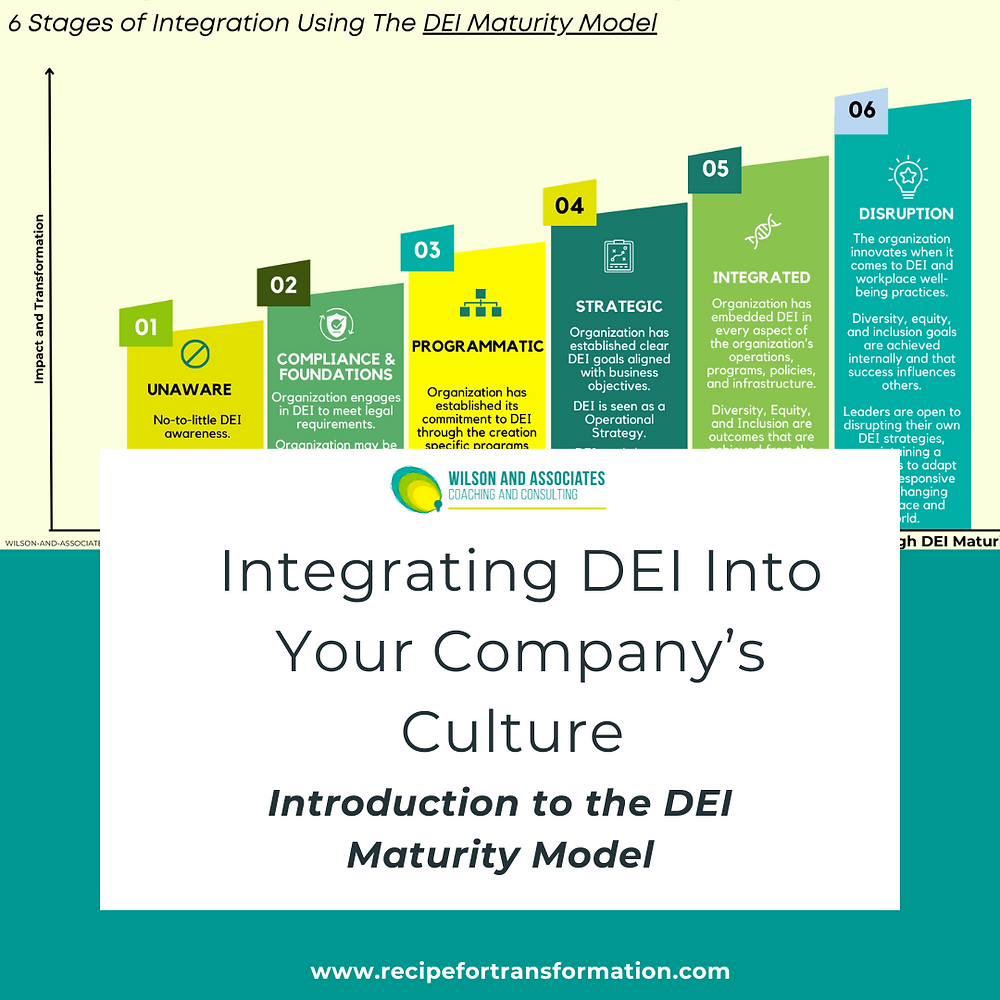 Building DEI into your Company's DNA with the DEI Maturity Model