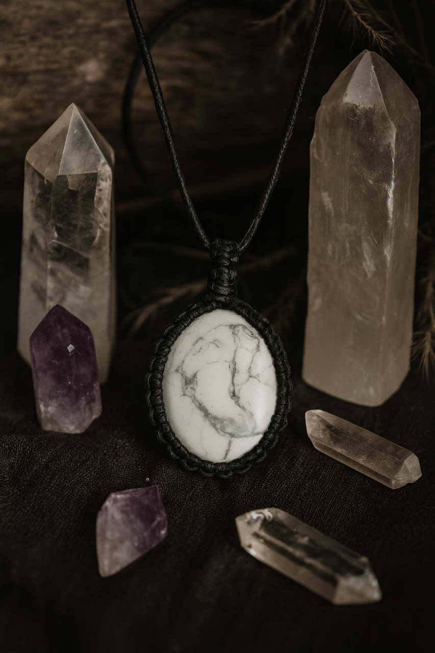 Thumbnail: Crystal Pendant Necklace 