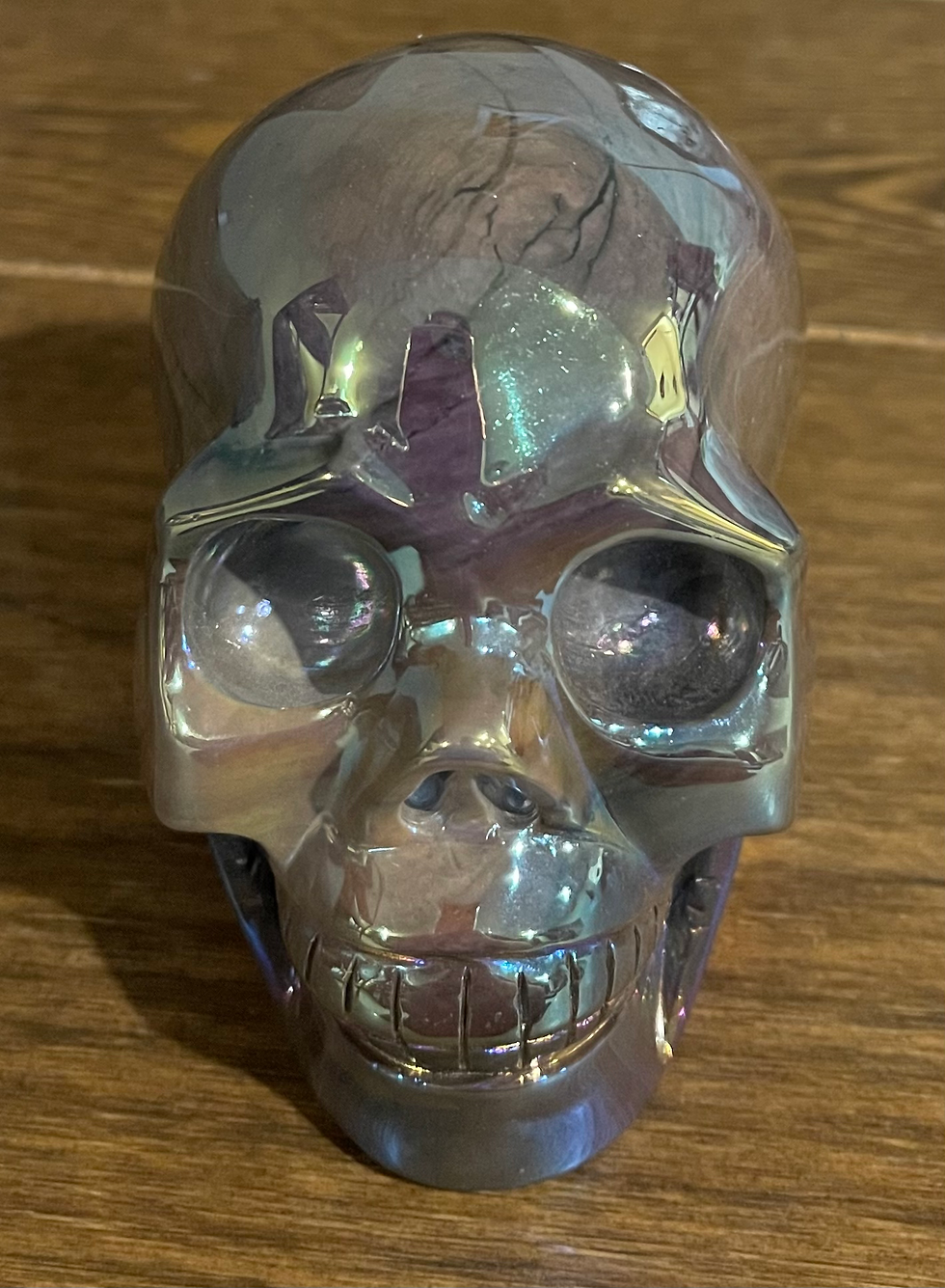 Aura Polychrome Crystal Skull 