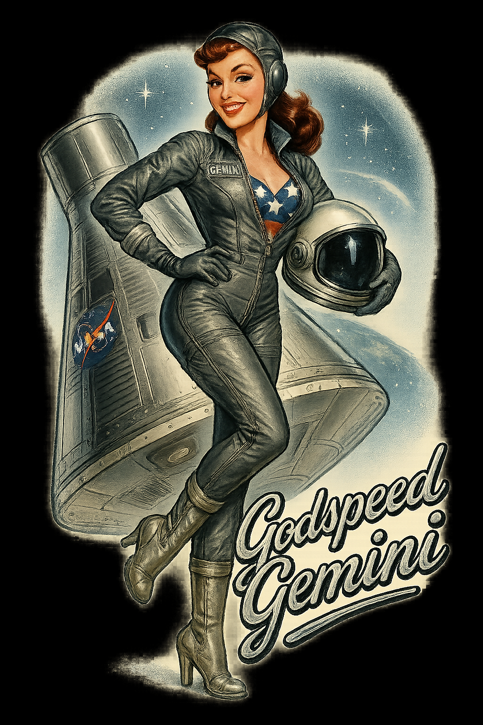 NASA Pinup Girl v5 - OM00368-1