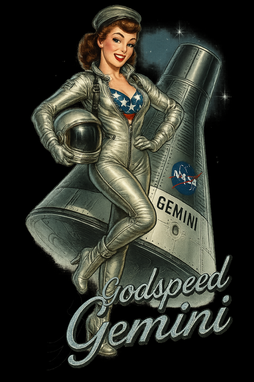 NASA Pinup Girl v6 - OM00369-1
