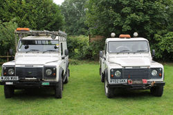 Landrover Defender utility
