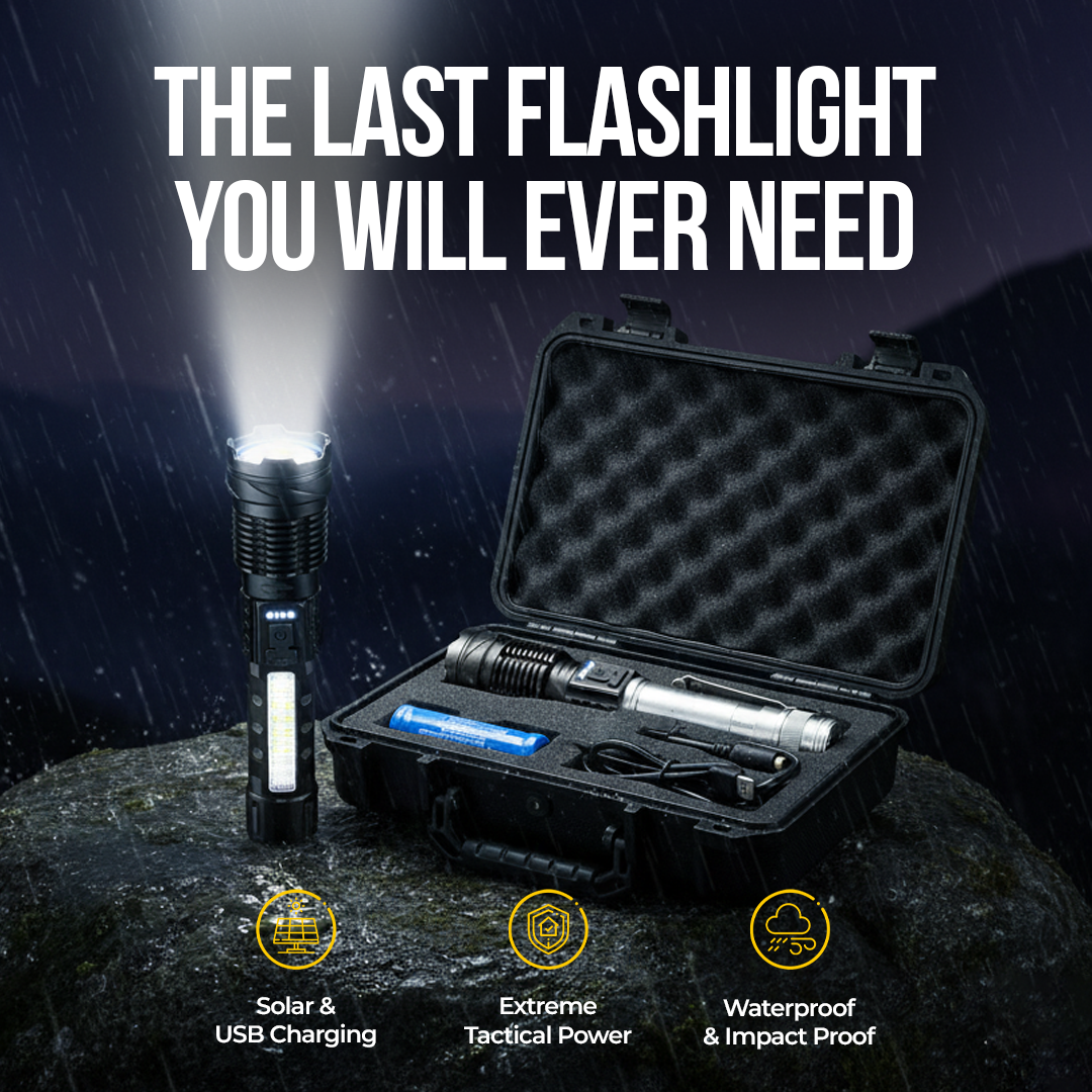 Titanium Laser Pro Flashlight