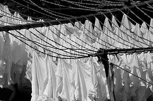 Lave-linge suspendu