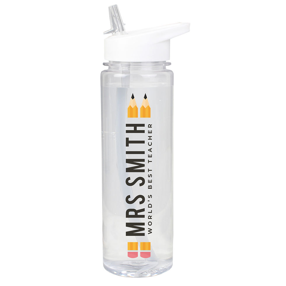 Thumbnail: Personalised Teacher Water Bottle