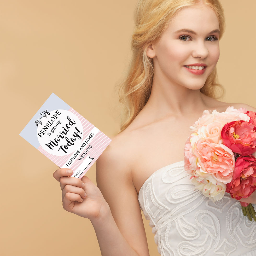 Thumbnail: Personalised Wedding Cards For Milestone Moments