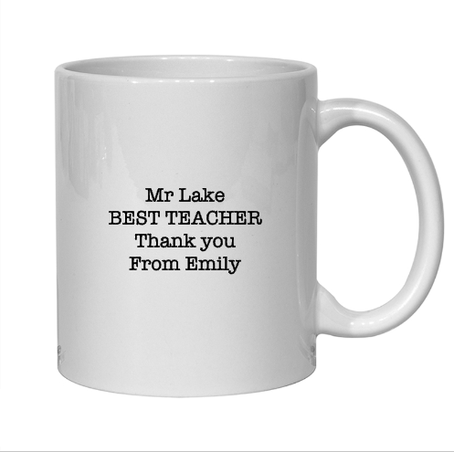 Thumbnail: Personalised Teacher Mug