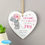 Thumbnail: Personalised Me To You If... Were Flowers Wooden Heart Decoration