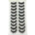 Miniatura: 10Pairs 8D Mink Lashes Natural Mink False Eyelashes Dramatic Volume Fake Eyelash