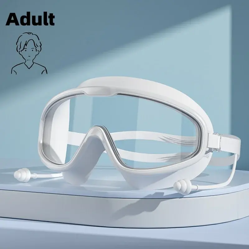Thumbnail: Swimming Goggles With Waterproof and Anti Fog High-Definition Professional