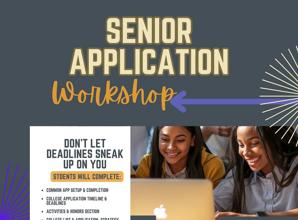 Senior Application Workshop