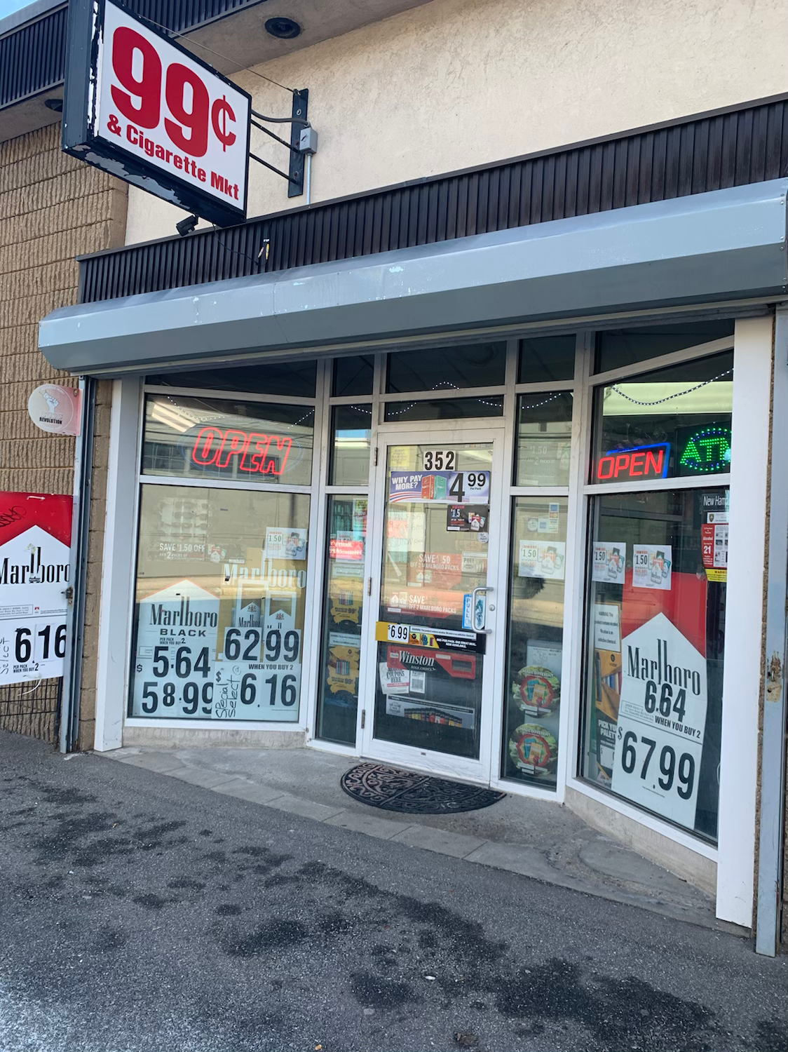 Writer: 99cent and cigarette market 
