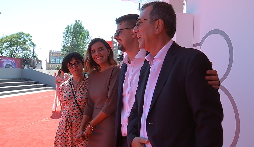 Verdelli, Tommaso Bosso, Ivana Bosso e Serena Rossi
