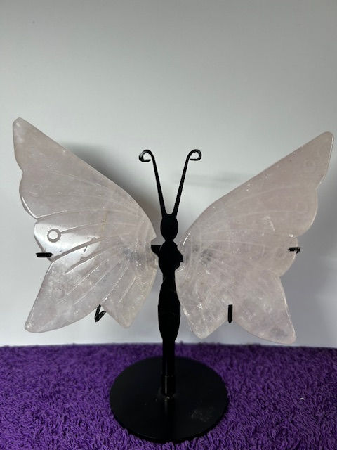 Thumbnail: Rose Quartz Butterfly wings