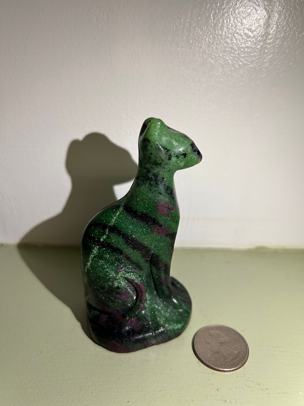 Thumbnail: Ruby Zoisite Sphynx Cat 