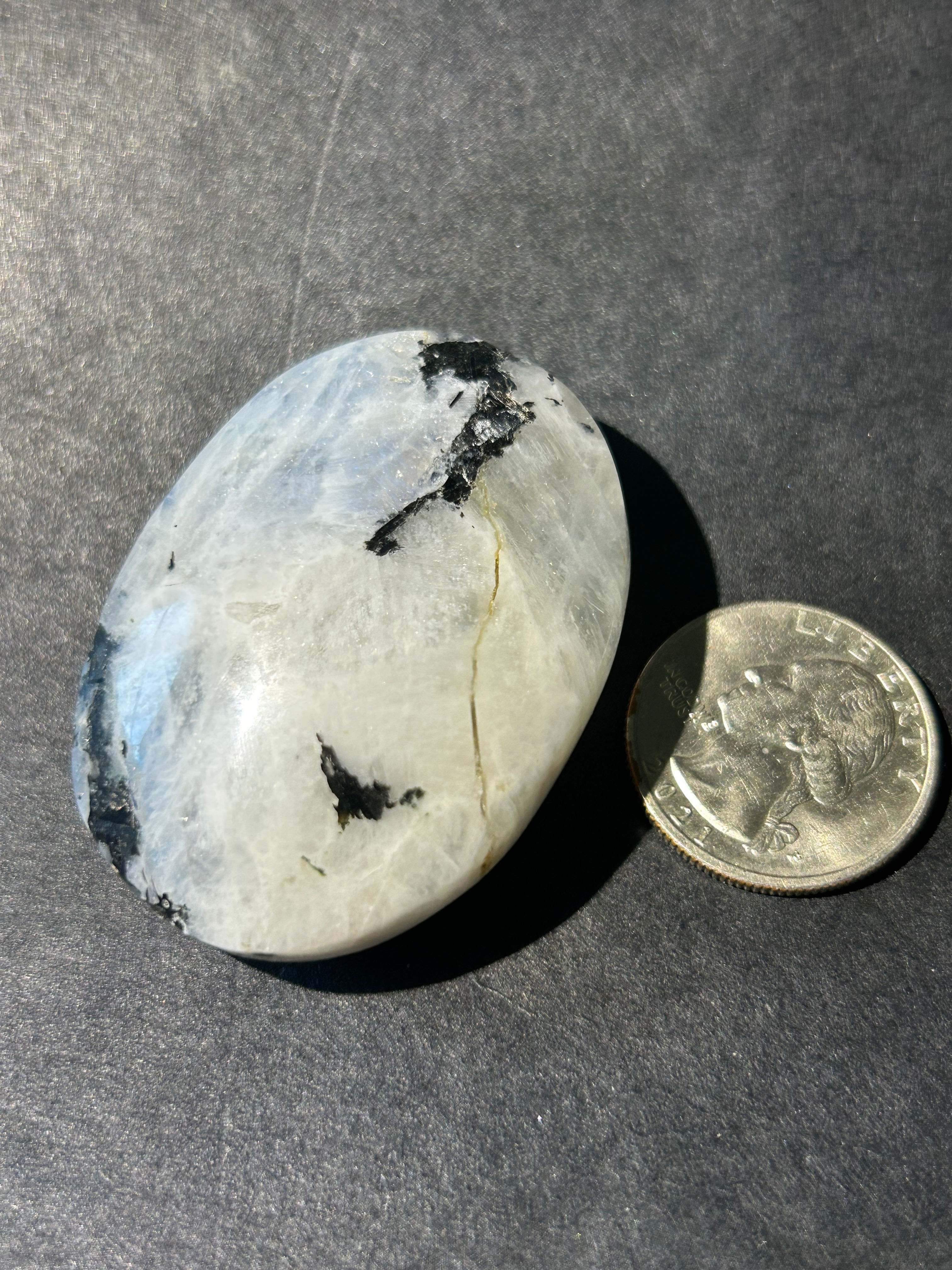 Rainbow Moonstone Palm 10D