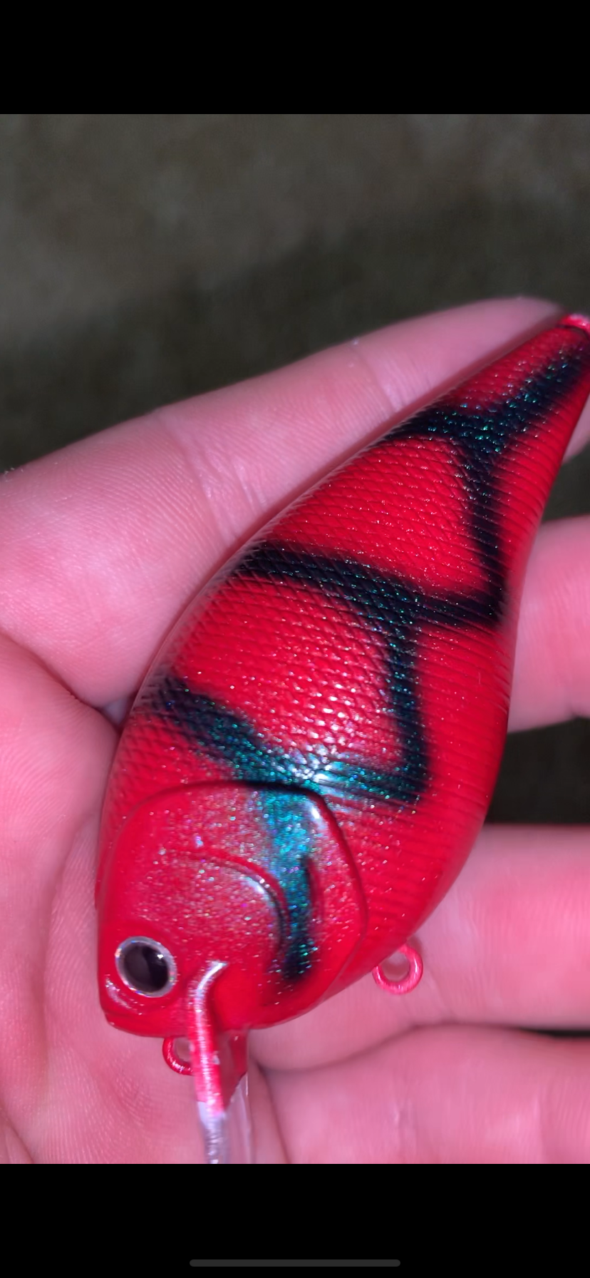 Red Craw Squarebill
