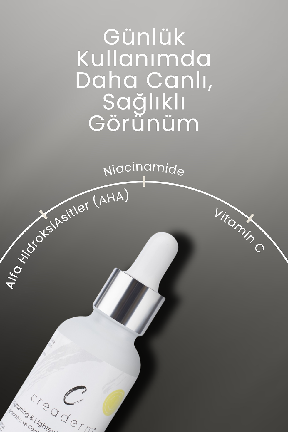 Küçük resim: Creaderm Aydınlatıcı ve Canlandırıcı Yüz Bakım Serumu