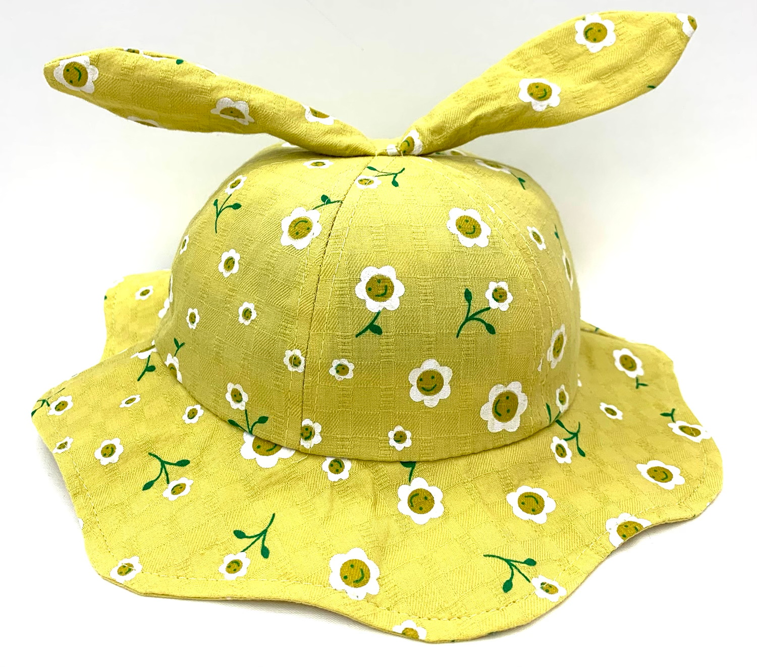 KAPD-3 Bucket Hat dziecięcy, żółty