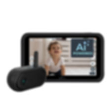 Tiny Traveler Ai Smart Wireless Baby Car Monitor (TT006B) - AI-Powered Safety Al