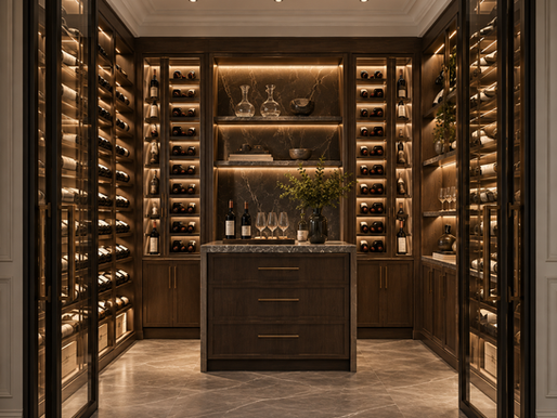 Luxury Wine Rooms & Display Cabinets