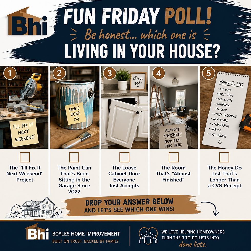 Fun Friday: What Does Your Home Improvement Personality Say About You?