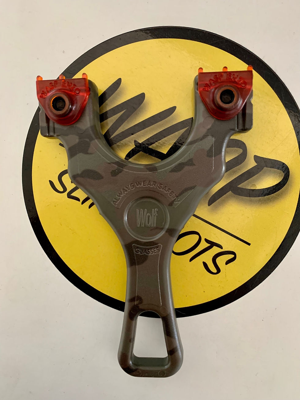 Miniatura: Molduras de lobo impressas personalizadas com conjunto de grampos de castelo