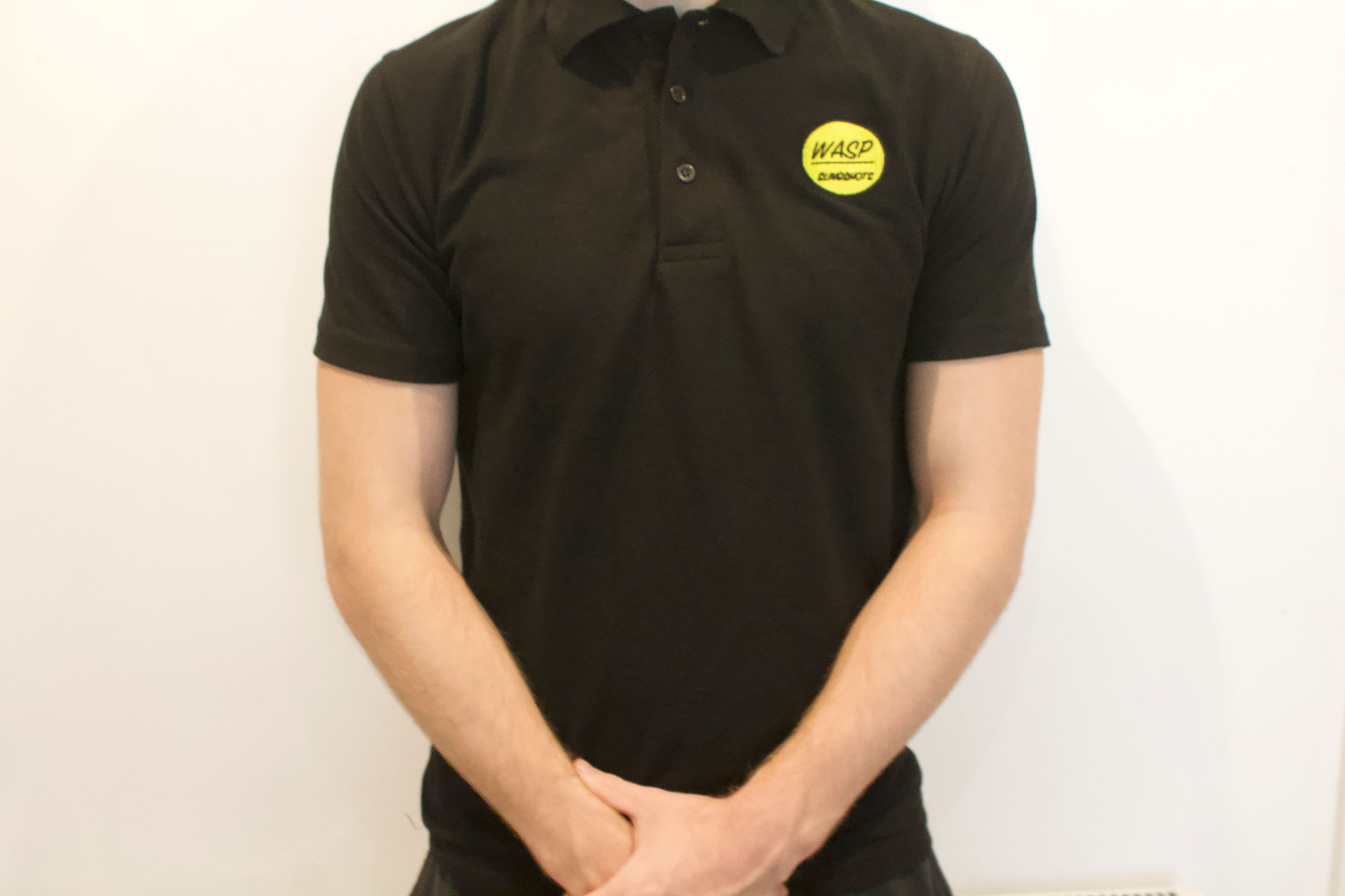 Polo nera vespa