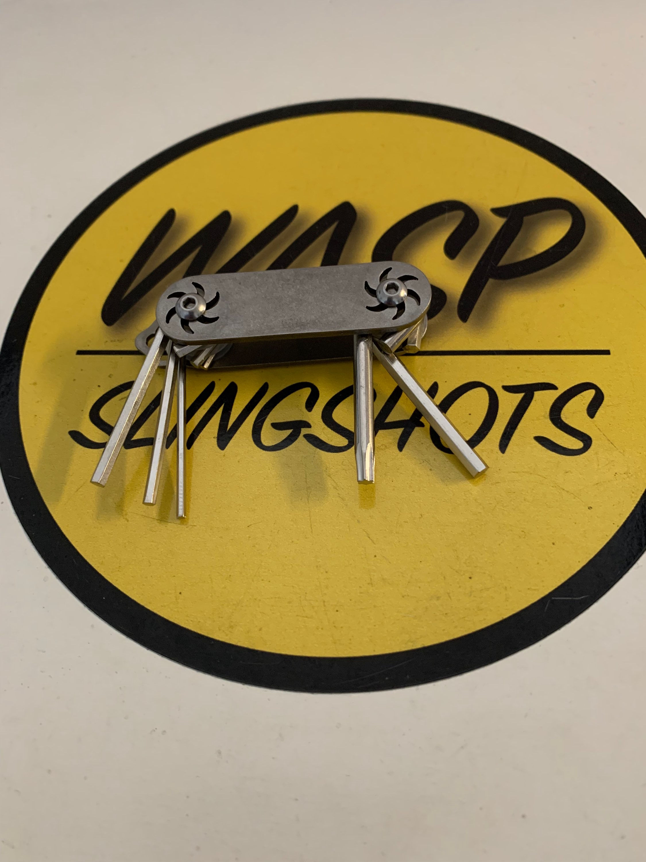 Multiherramienta Slingshot de acero inoxidable, herramienta práctica