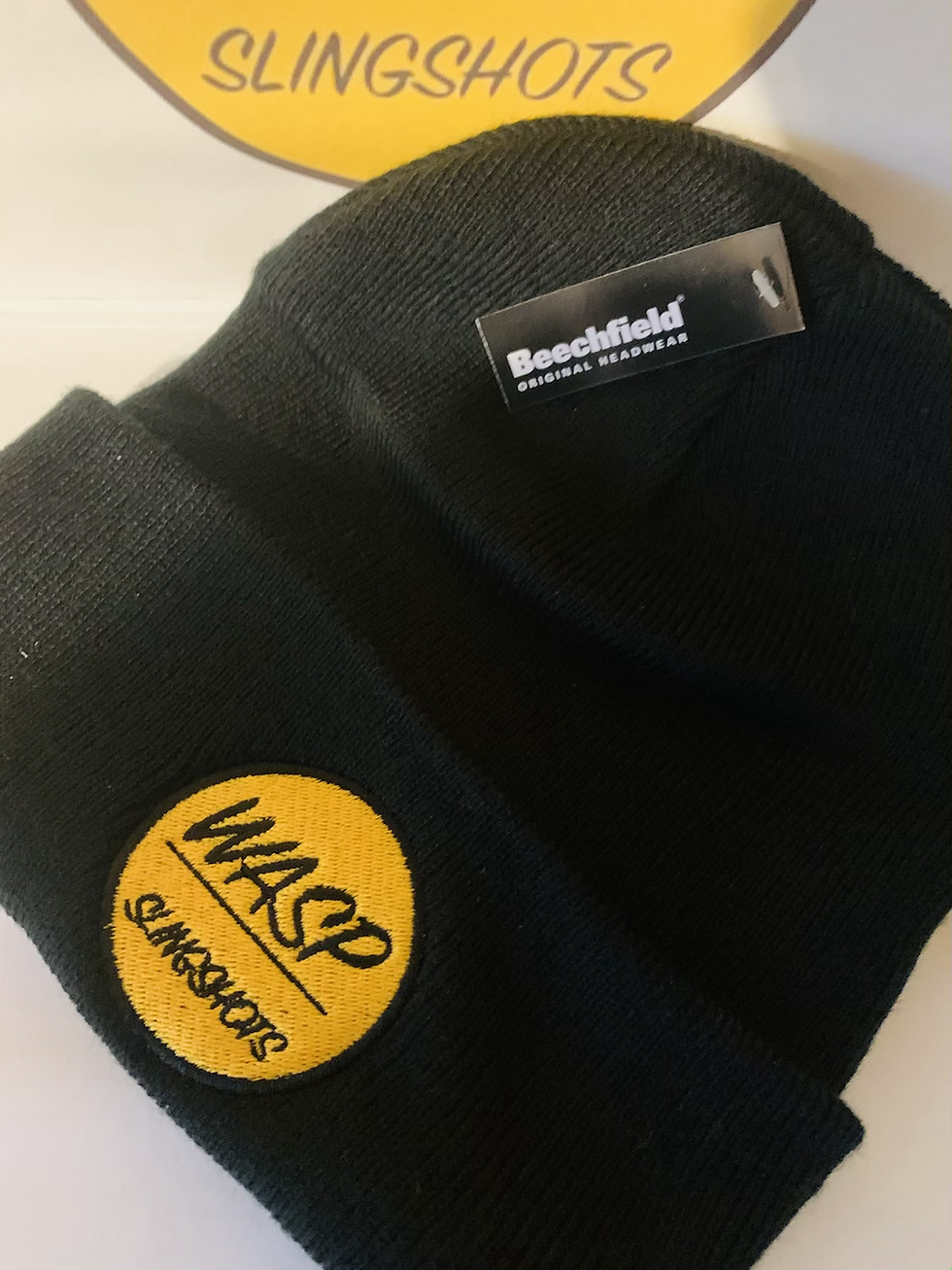 Miniatura: Gorro WASP com punho (4 cores)