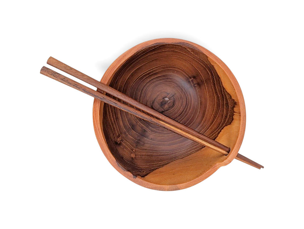 Thumbnail: Carved wood ramen bowl