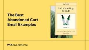 Abandoned cart emails: examples and tips to bring shoppers back