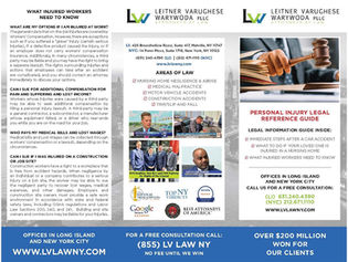 *Personal Injury Legal Information Guide* Leitner Varughese Warywoda