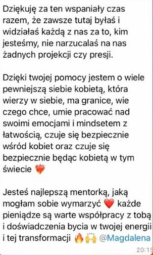 opinia klientki
